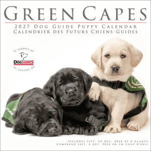 2027 Dog Guide Puppy Calendar Cover